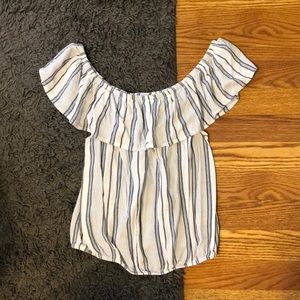 Off the shoulder top